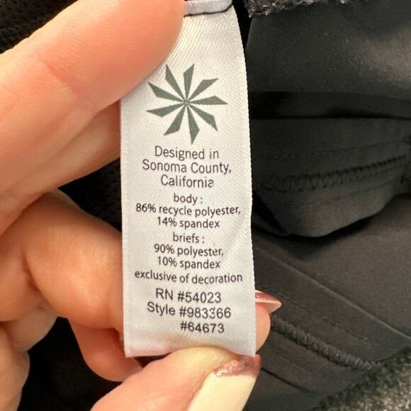 Athleta Women’s Black Get Goin Pleated Athletic Skort, Size S, EUC - Picture 5 of 6